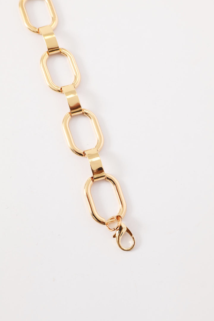 Chain Link Belt - Gold