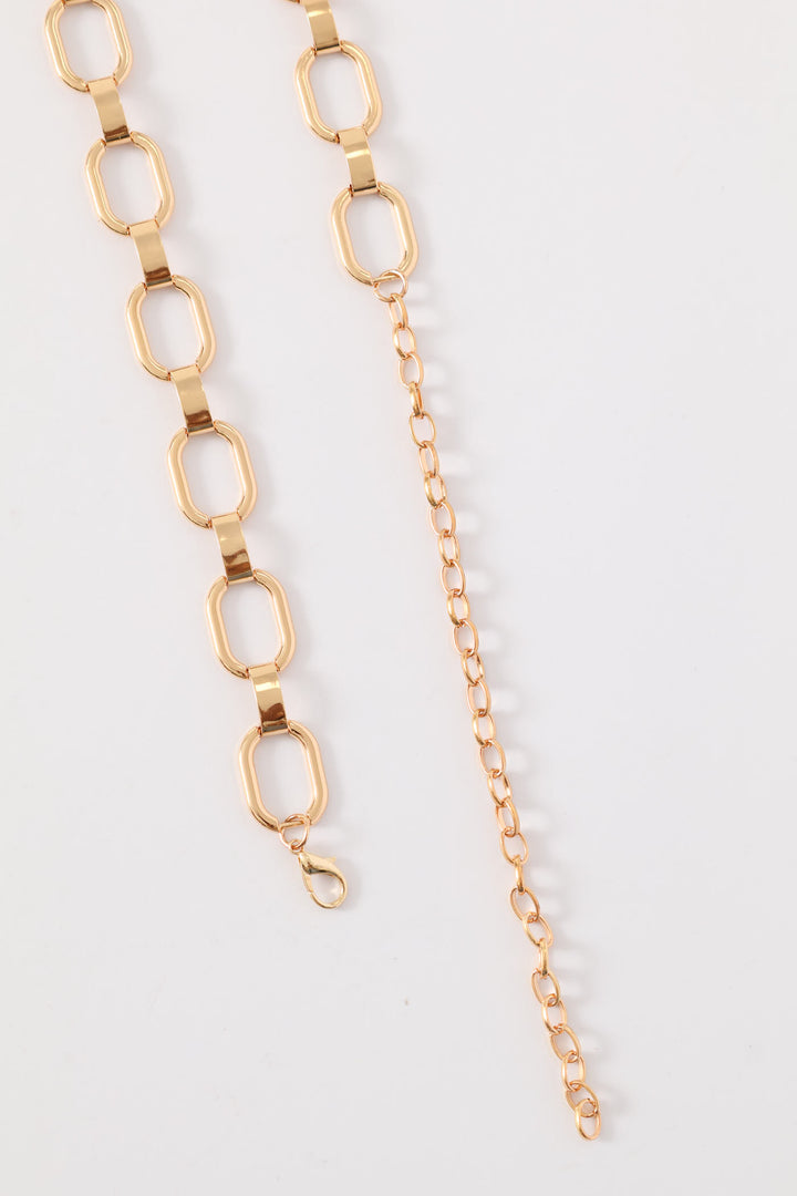 Chain Link Belt - Gold