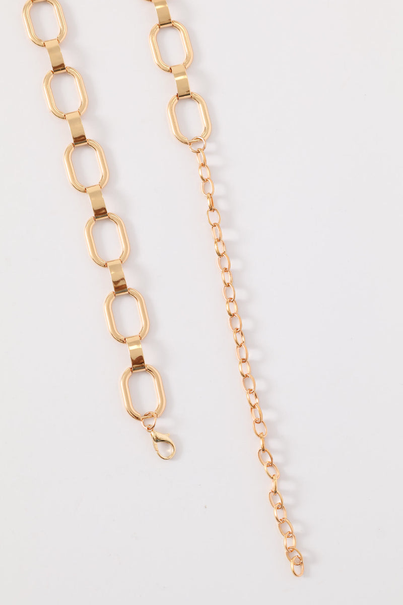 Chain Link Belt - Gold