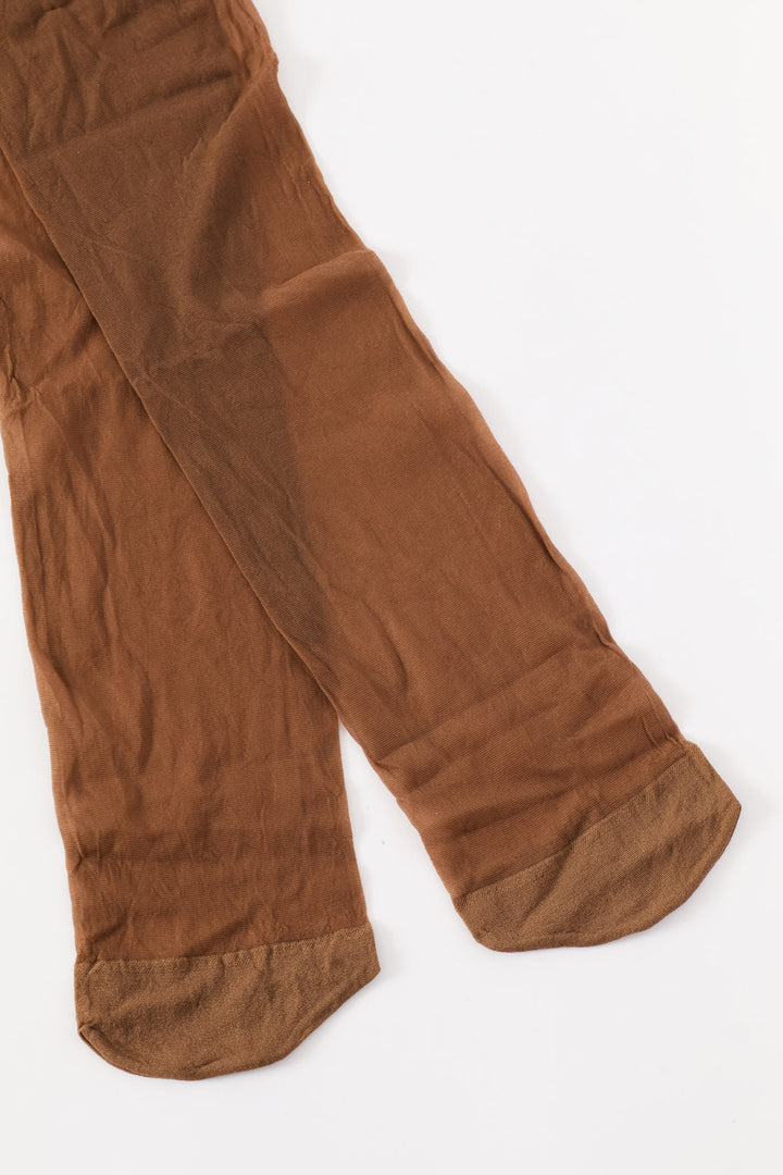 2 Pack Extra Sheer High Shine Tights - Mexican Silver