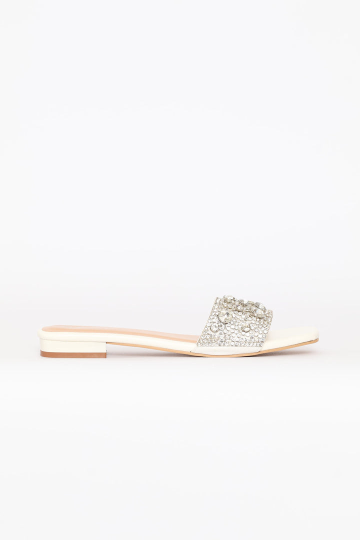 Jewel Sandal - Silver
