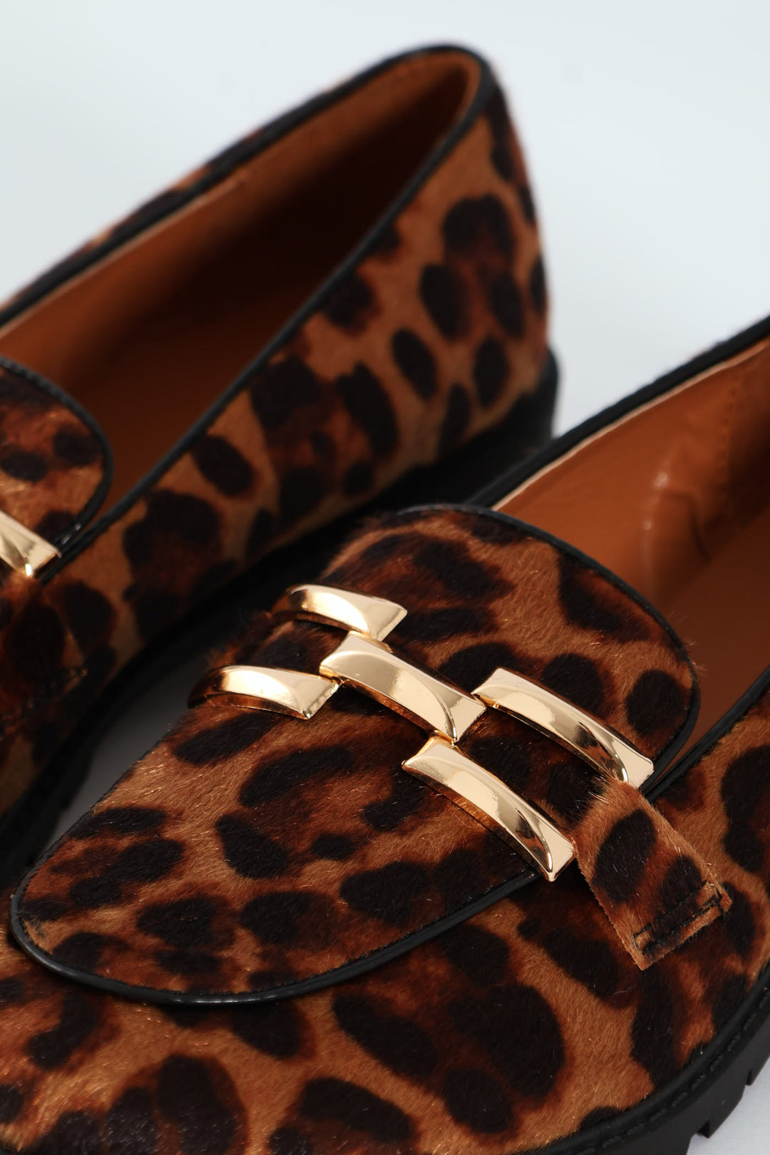 Animal Loafer With Trim