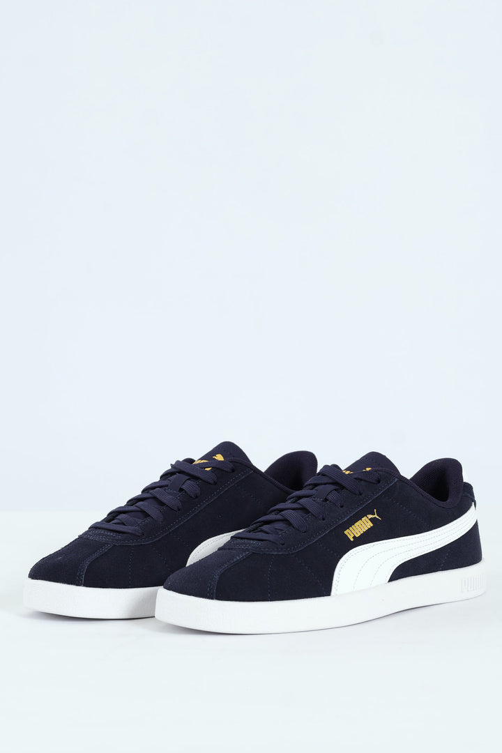 Club II Court Sneaker - Navy/White