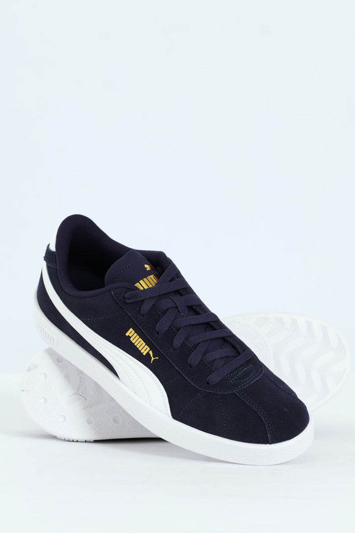 Club II Court Sneaker - Navy/White