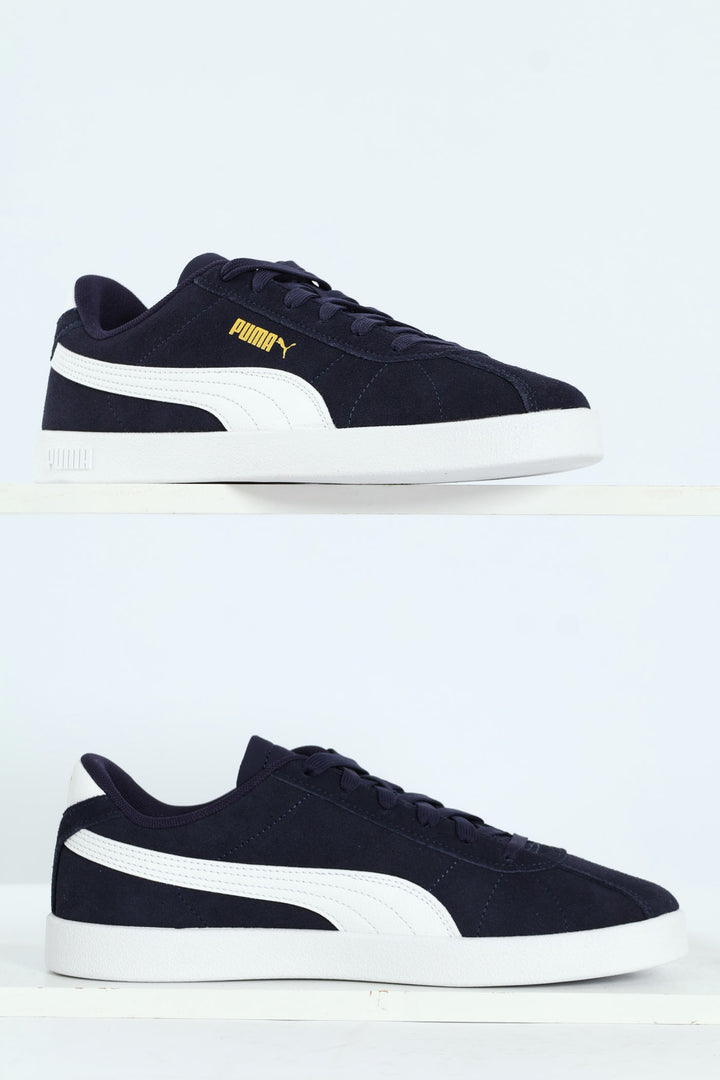 Club II Court Sneaker - Navy/White