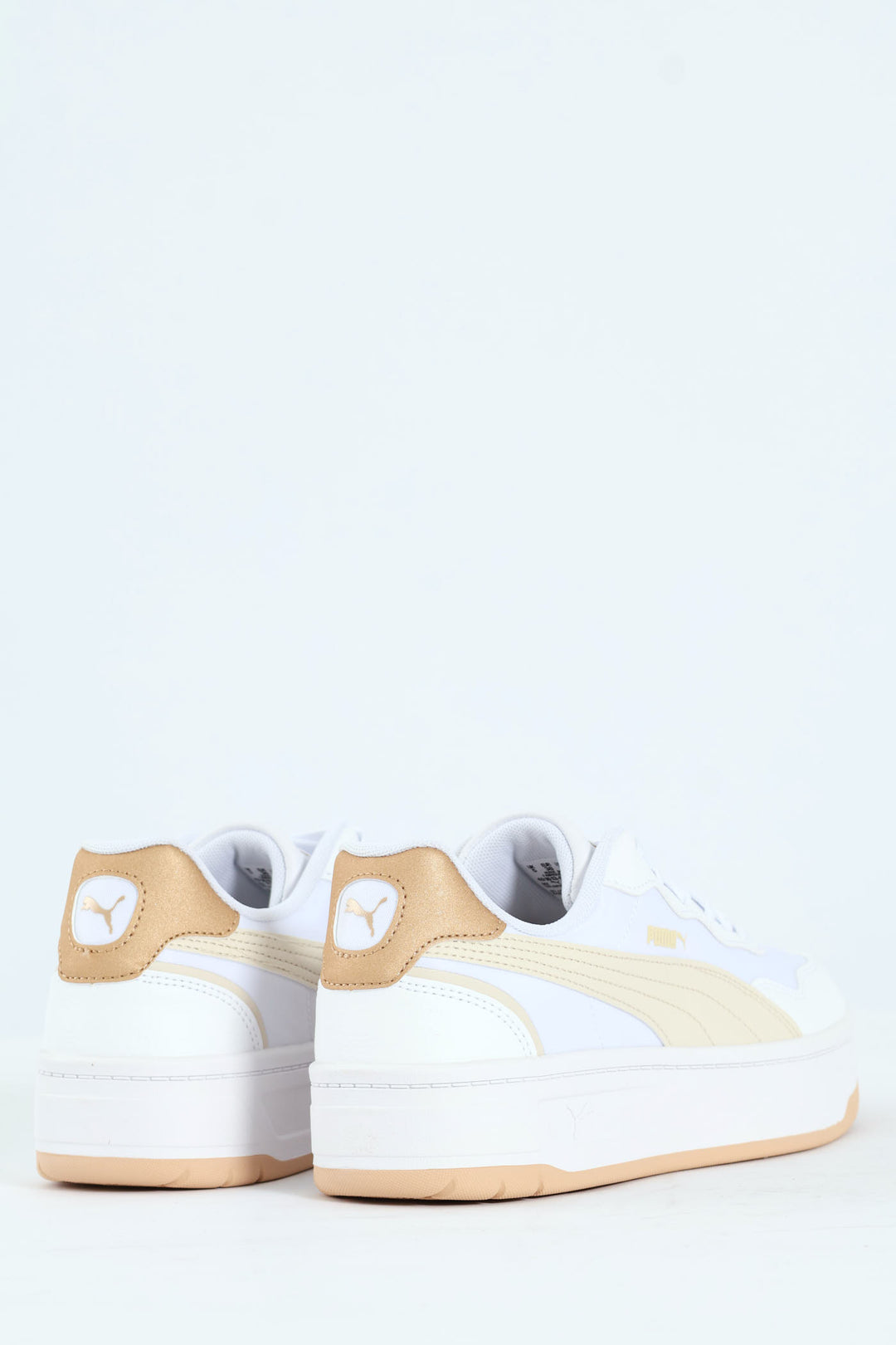 Court Lally Skye Aqua Metallics Sneaker - White