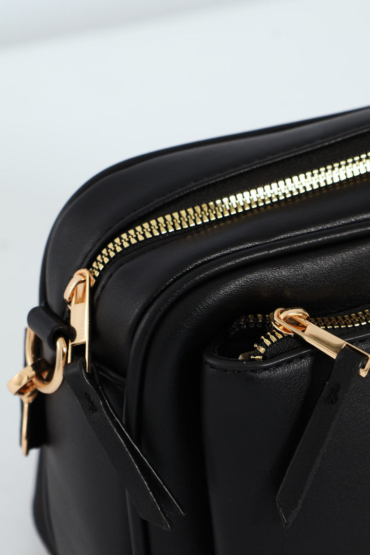 Front Pocket Camera Bag - Black