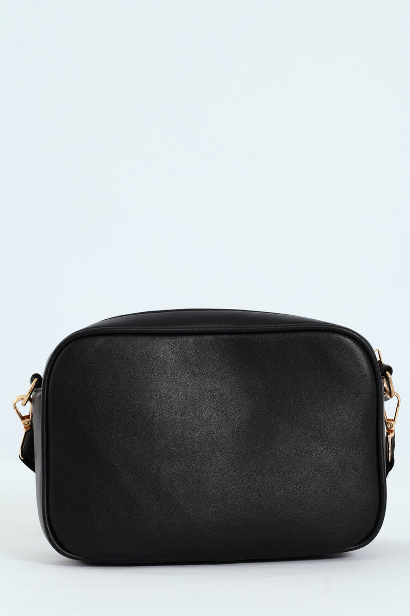 Front Pocket Camera Bag - Black