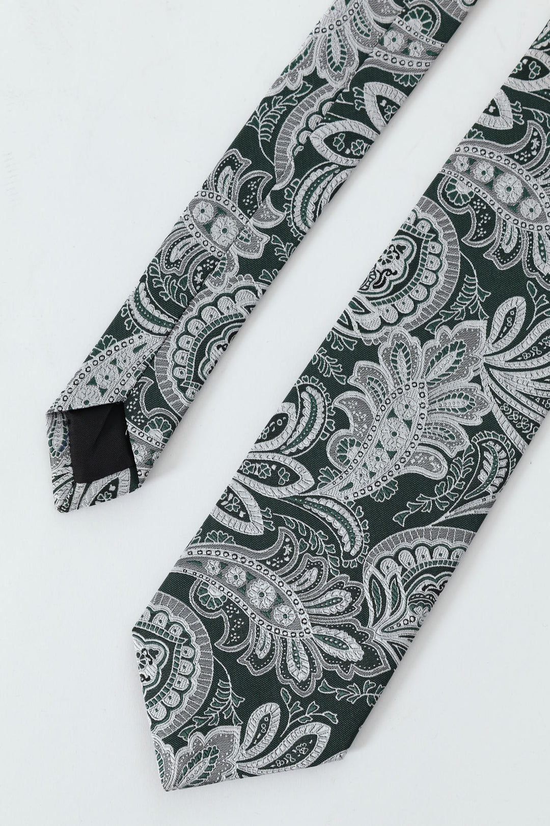 Paisley Tie - Dark Green
