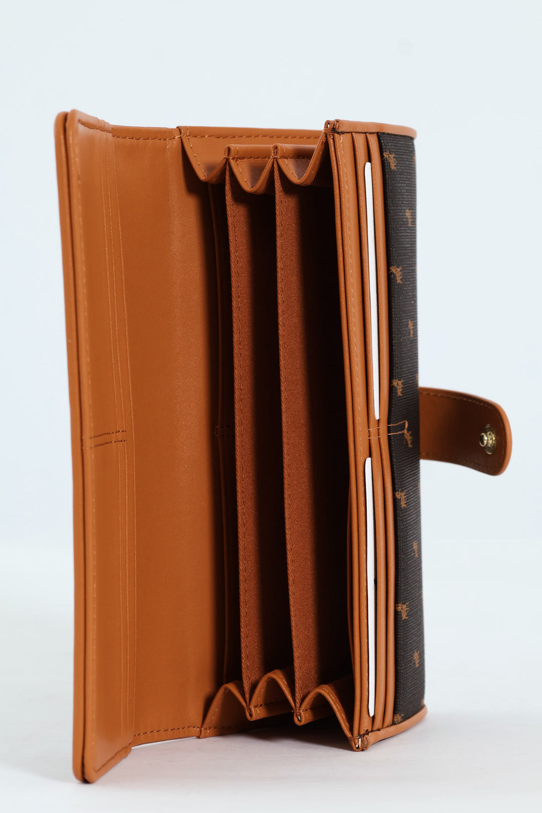 Iconic Clutch Purse - Brown