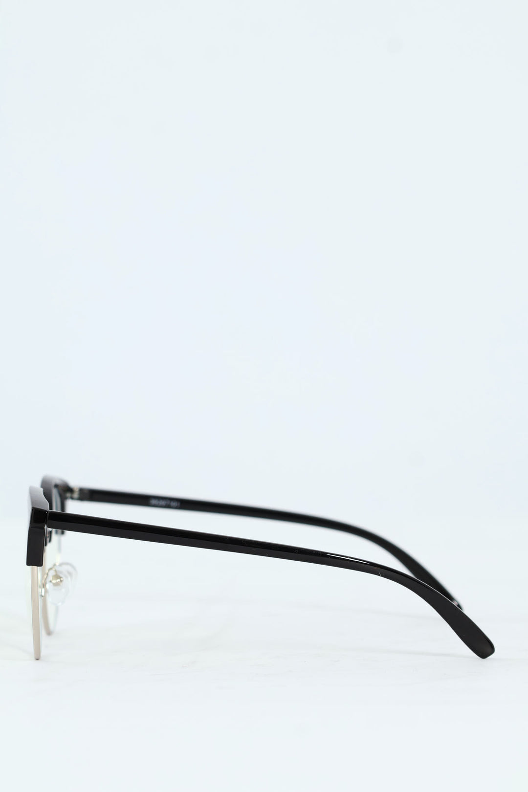 Clubmaster Sunglasses With Blue Block Lens - Black