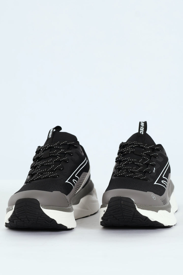 Komodo Lace Up Trainer - Black