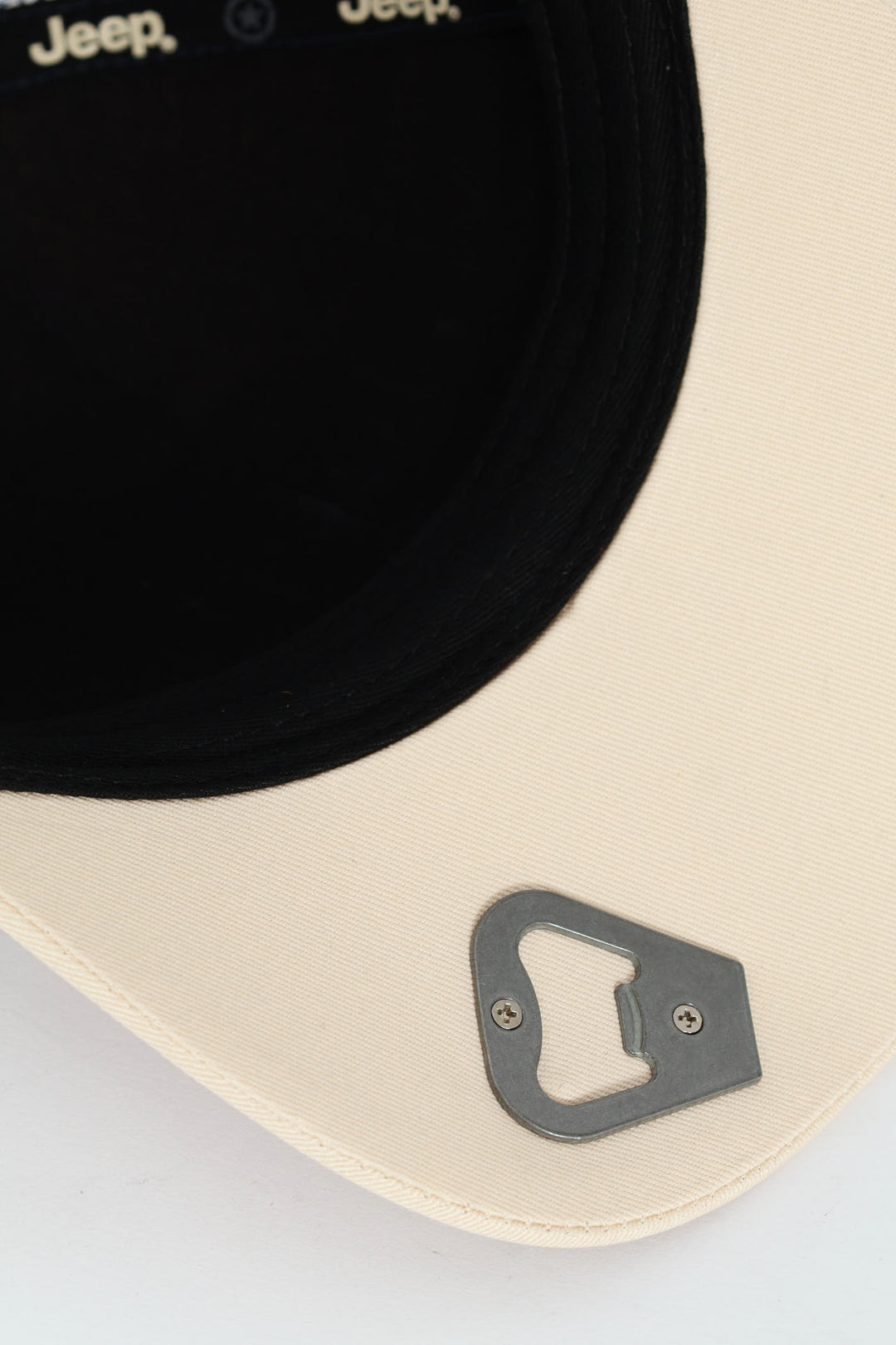 Bottle Opener Trucker Cap - Stone