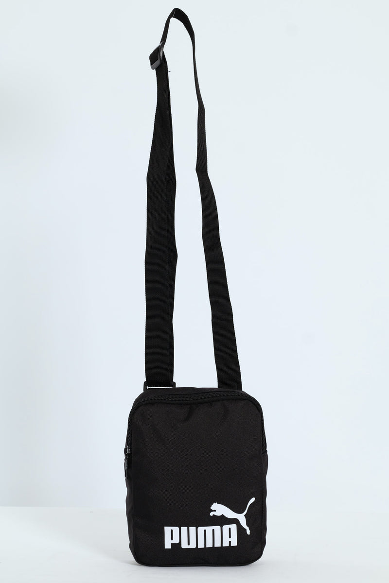 Phase Portable Crossbody Bag - Black
