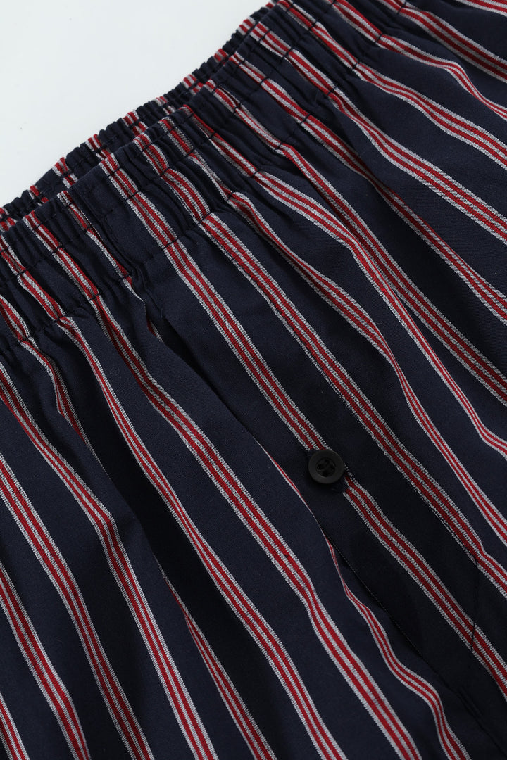 Single Fashion Woven Boxer - Red