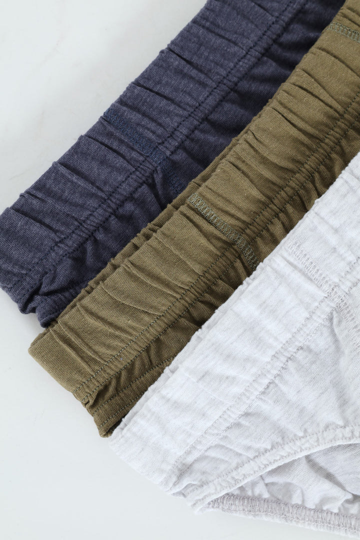 3 Pack Trend Colour Mini Briefs