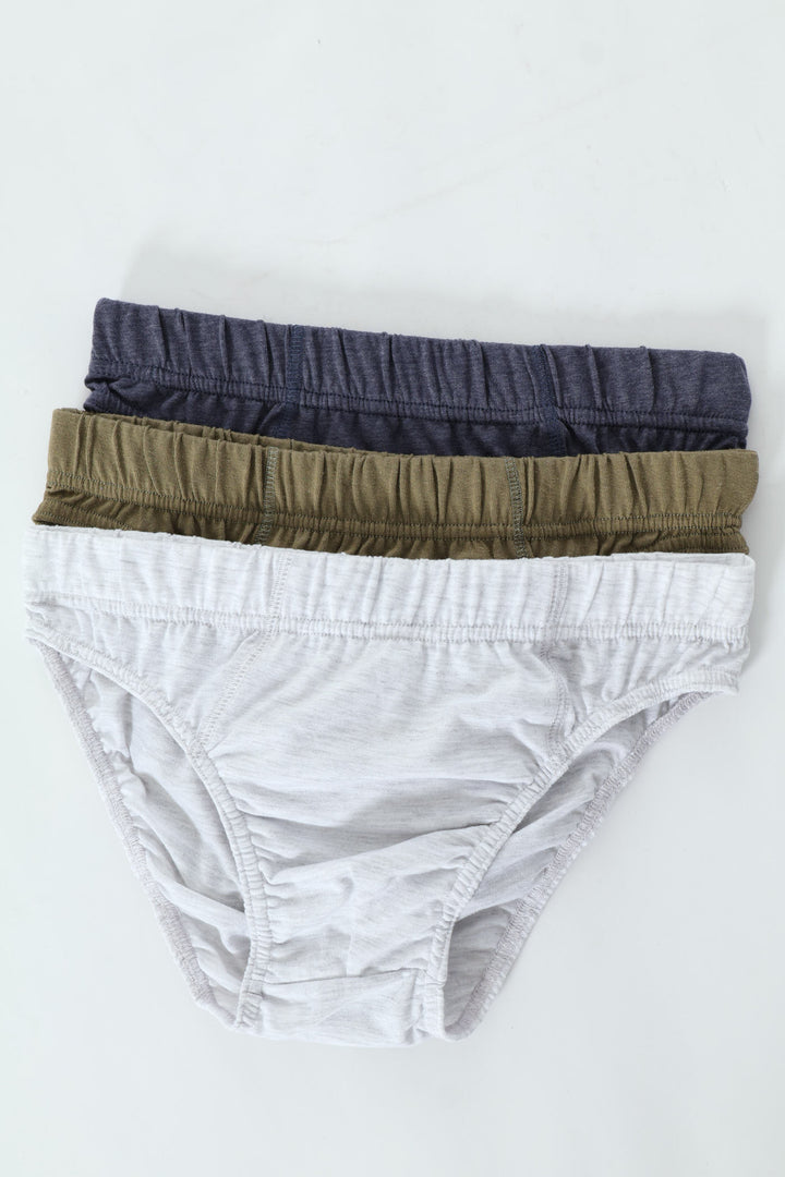 3 Pack Trend Colour Mini Briefs