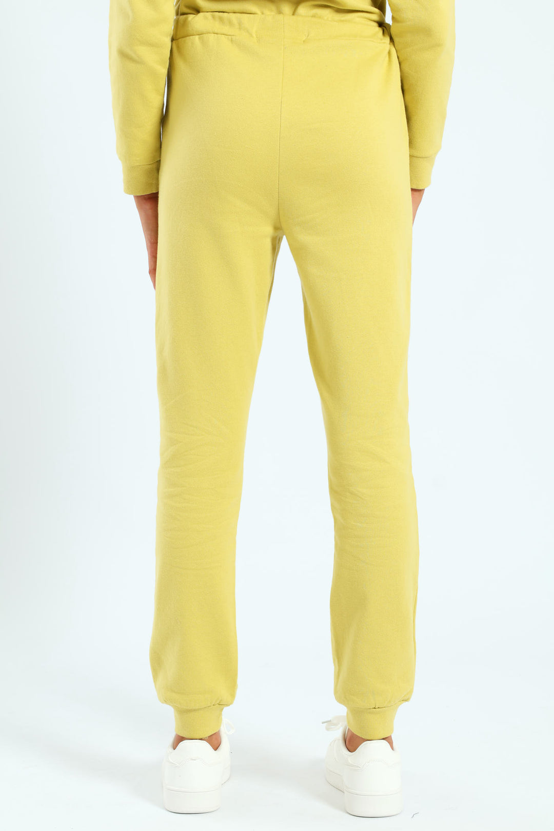 Girls Fleece Jogger - Lime