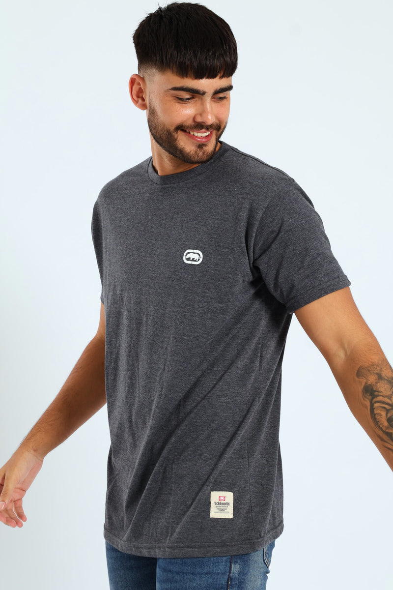 Never Out Tee - Charcoal Melange