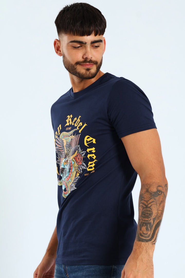 Rebel Tee - Navy