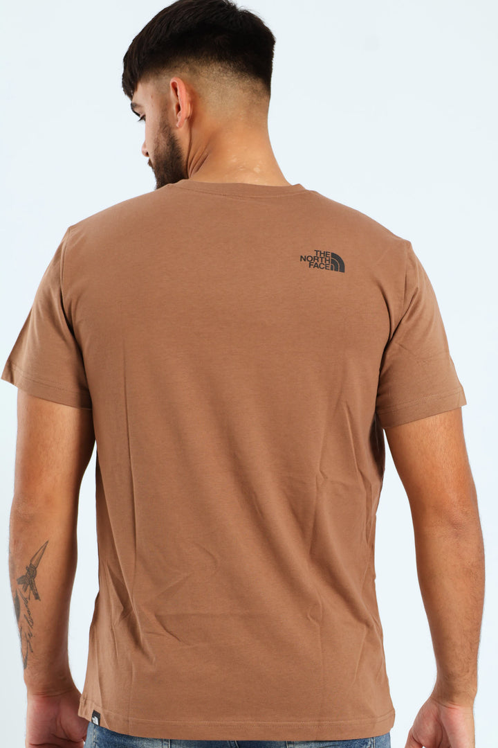 Short Sleeve Fine Tee - Sand