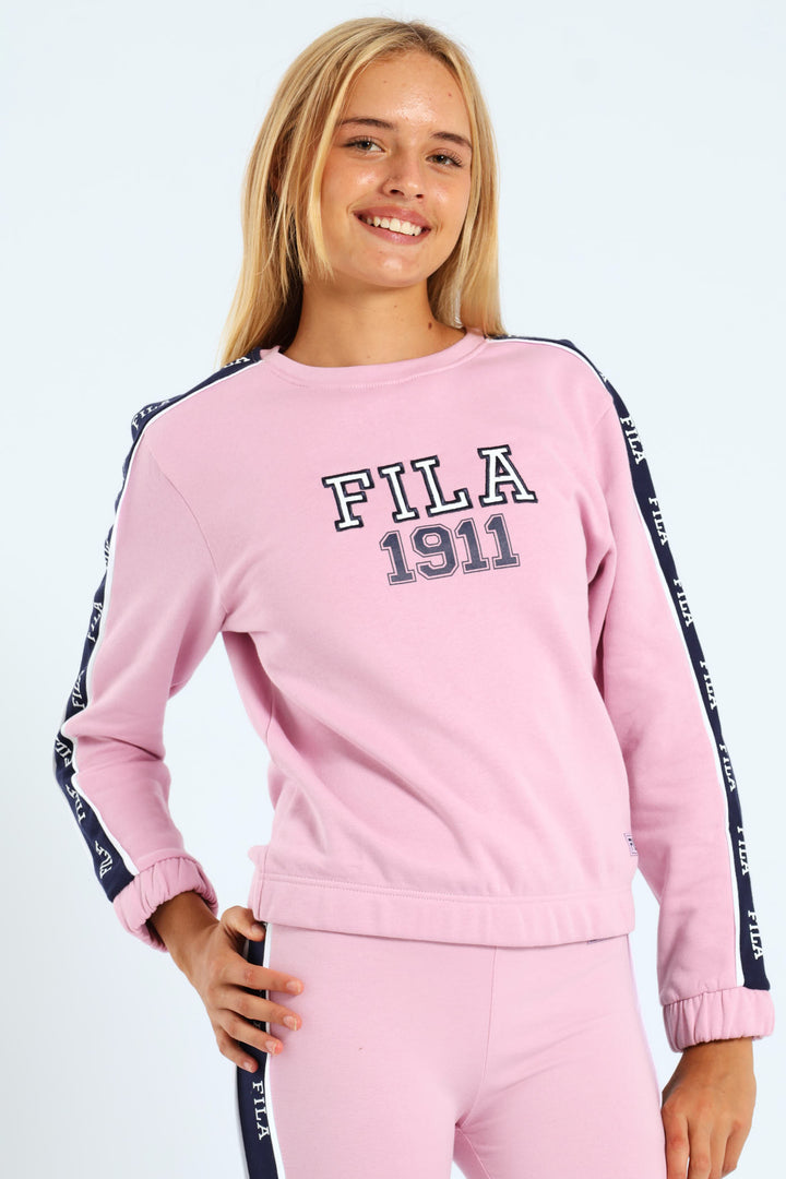 Girls Wendy Fleece Sweatshirt - Pink