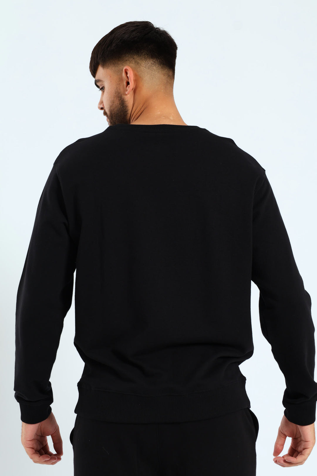 Small Crew Top - Black