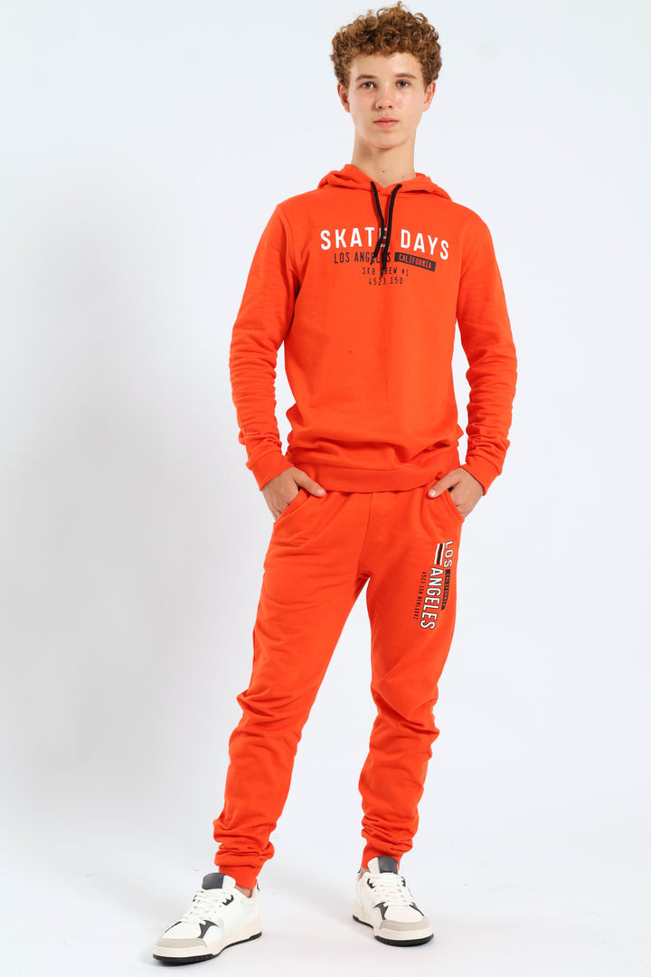 Boys Skate Days Jogger - Orange