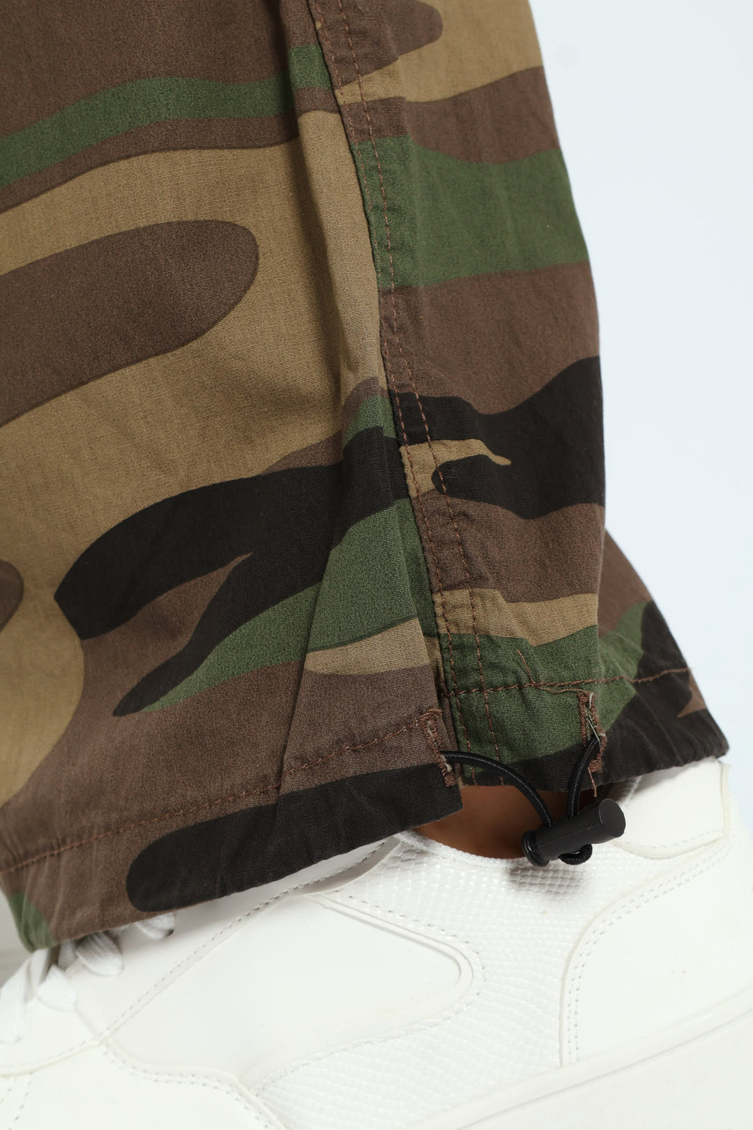 Girls Parachute Pants - Camo