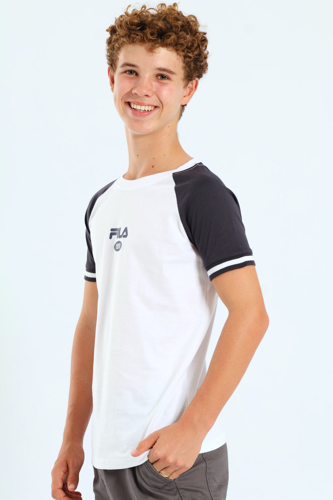 Boys Alphine Tee - White