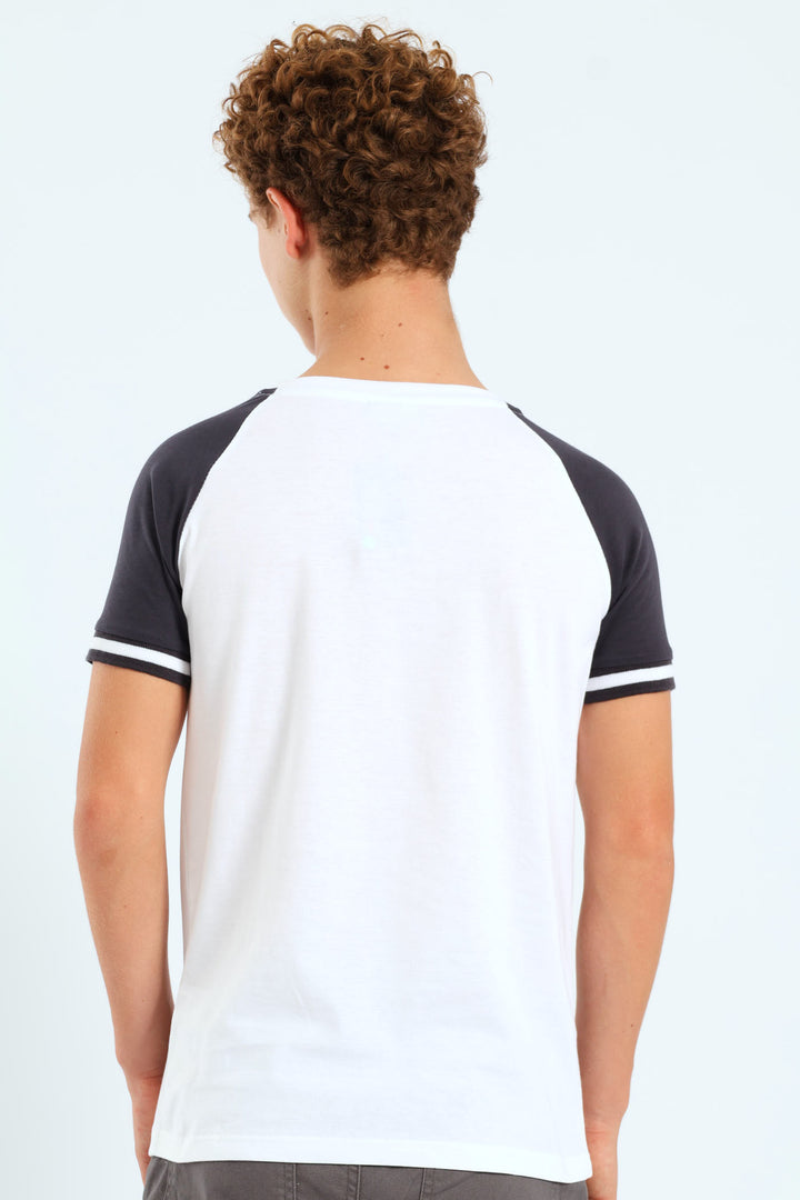 Boys Alphine Tee - White