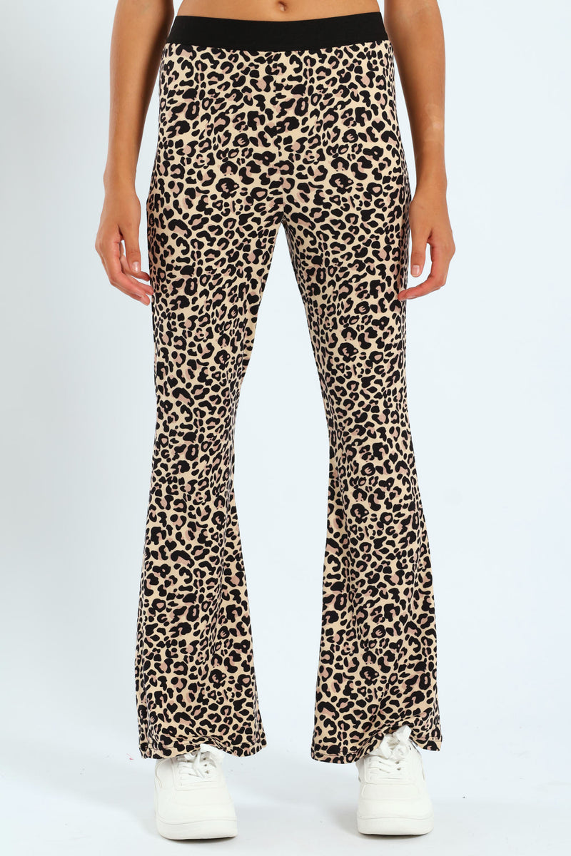Girls Leopard Print Pants