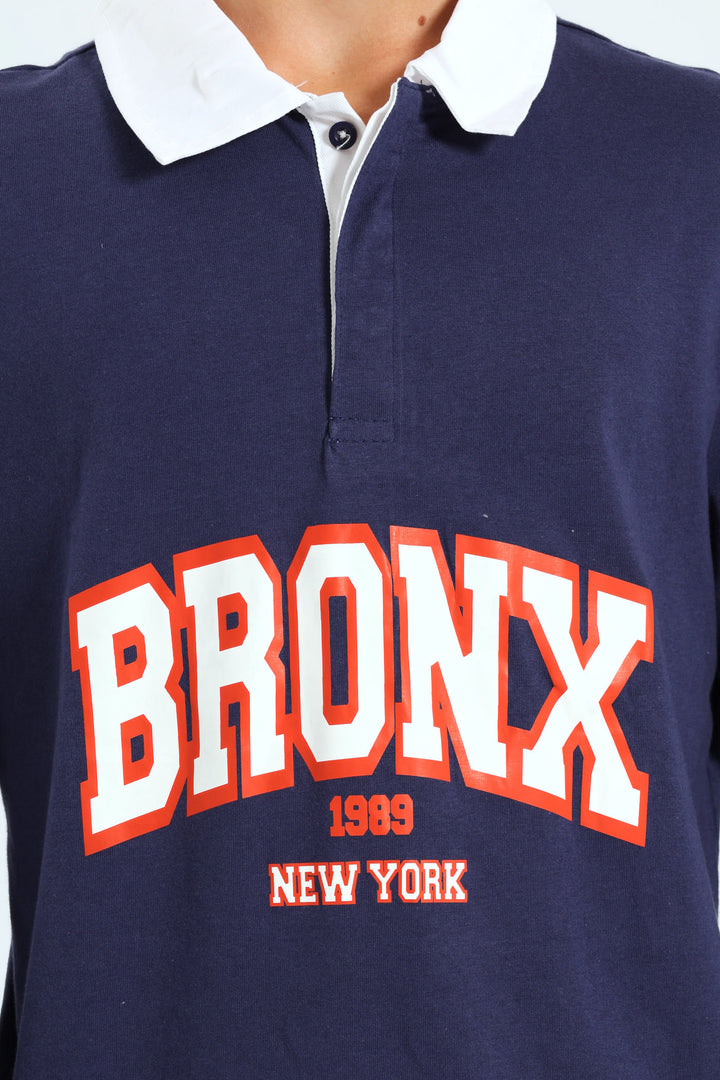 Boys Bronx Rugby Golfer - Navy