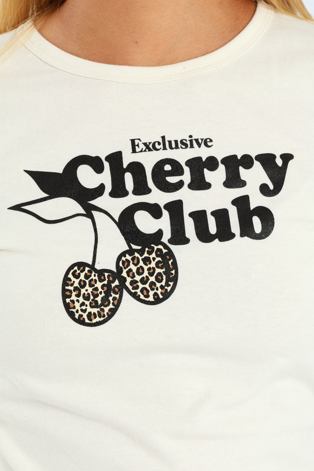 Girls Regular Tee - Cream