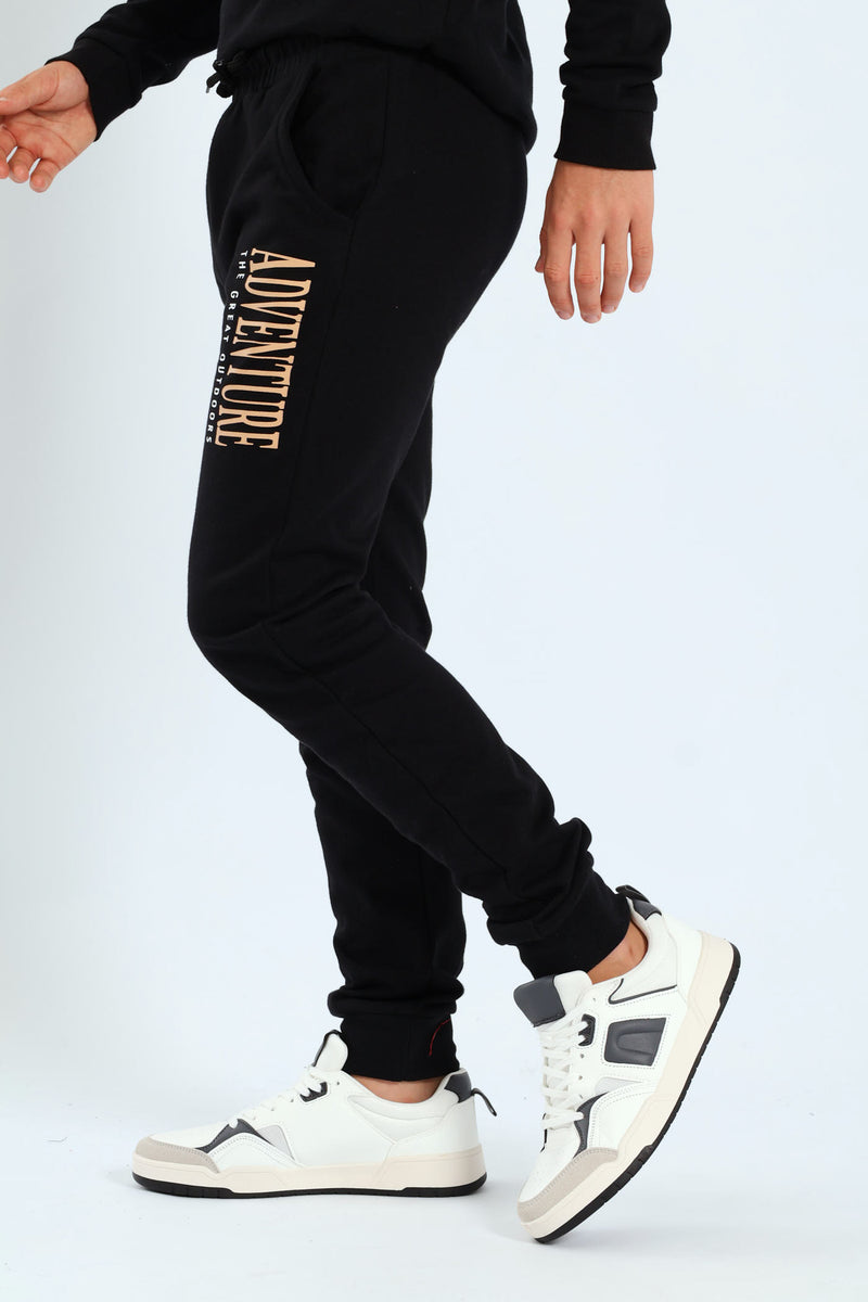Boys Yellowstone Park Jogger - Black