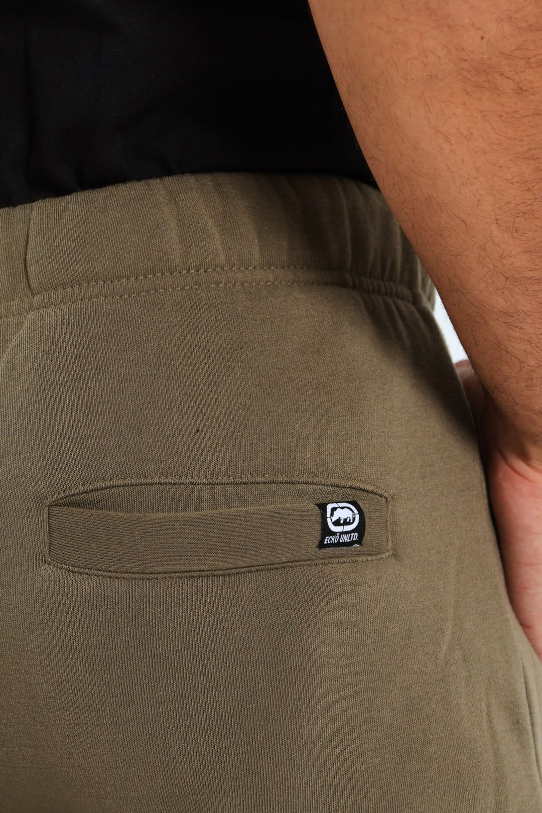 Patch Fleece Joggrer - Olive