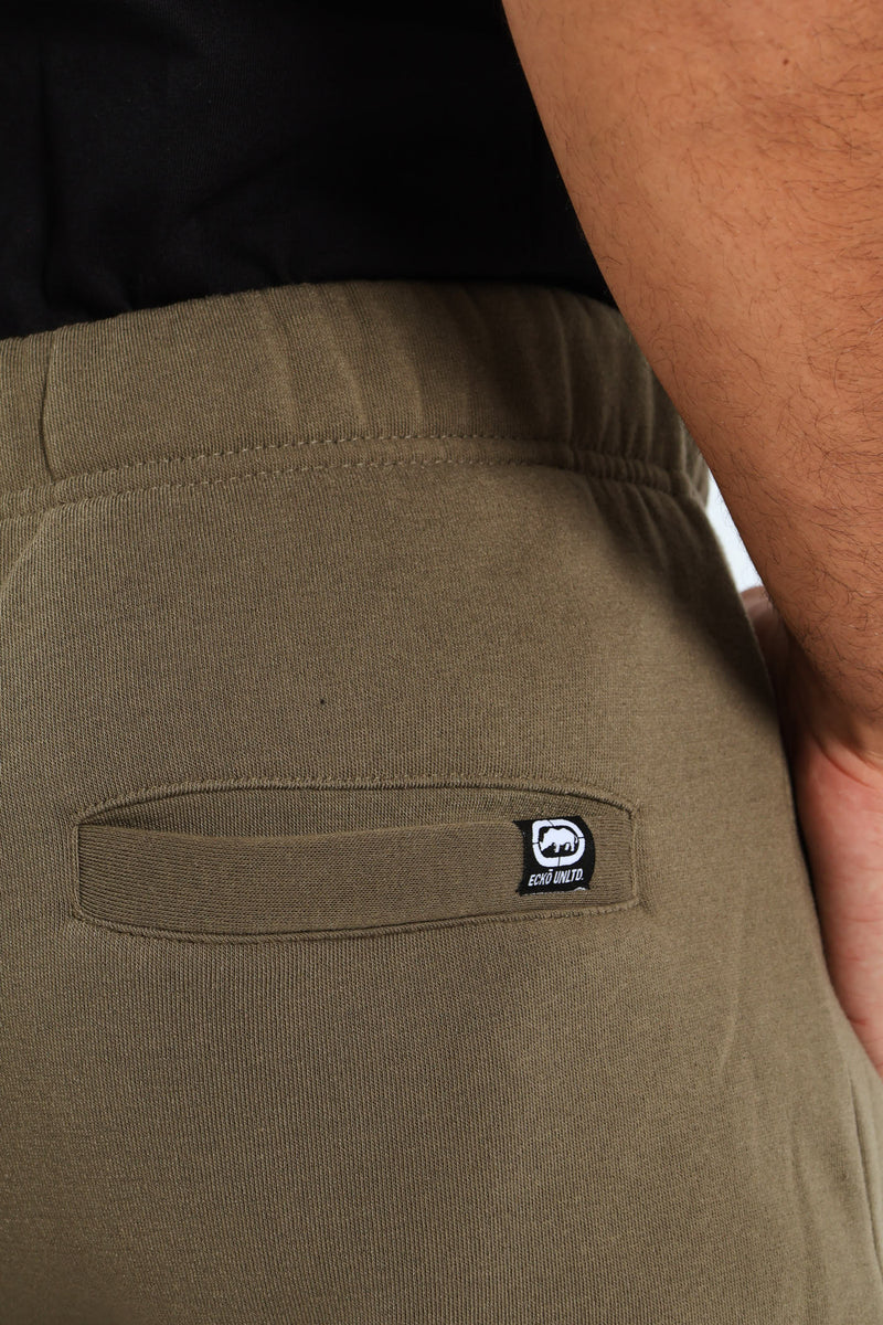 Patch Fleece Joggrer - Olive
