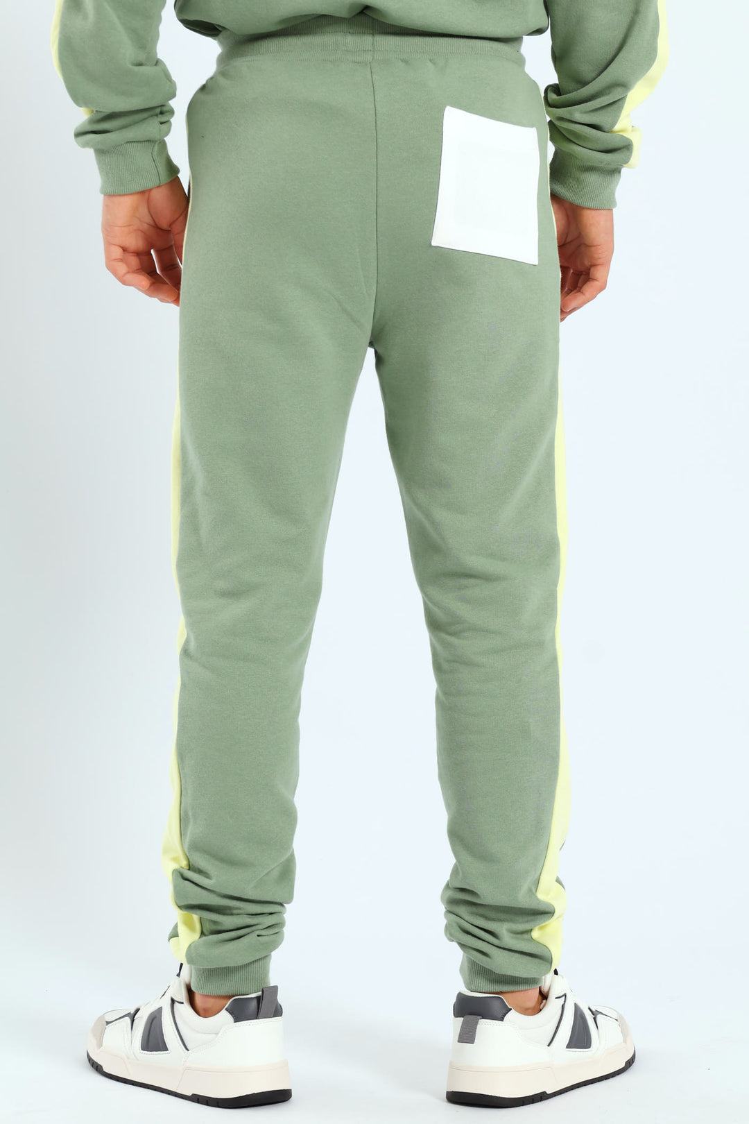 Boys Badge Jogger - Sage