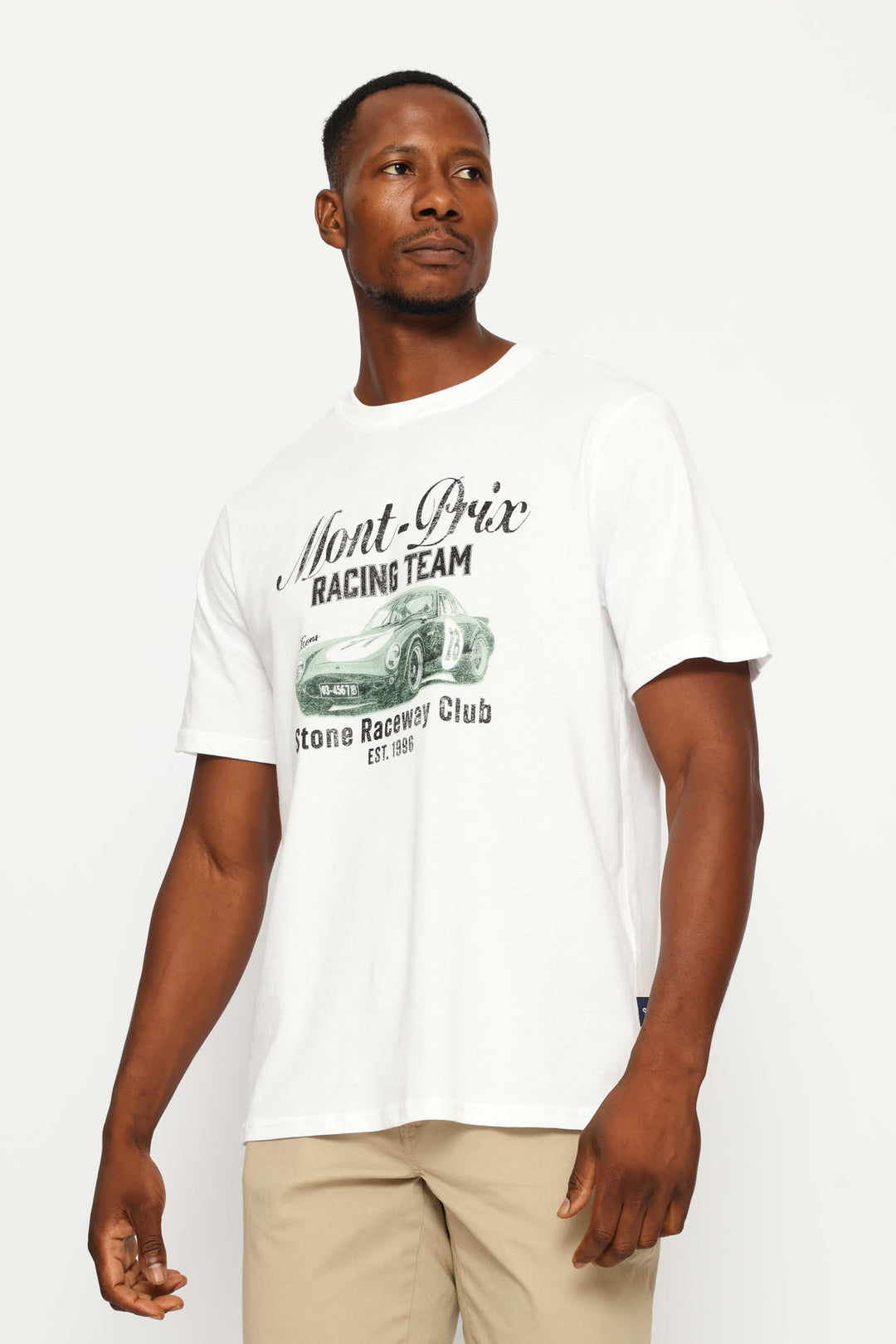 Mont Prix Racing Team Tee - White