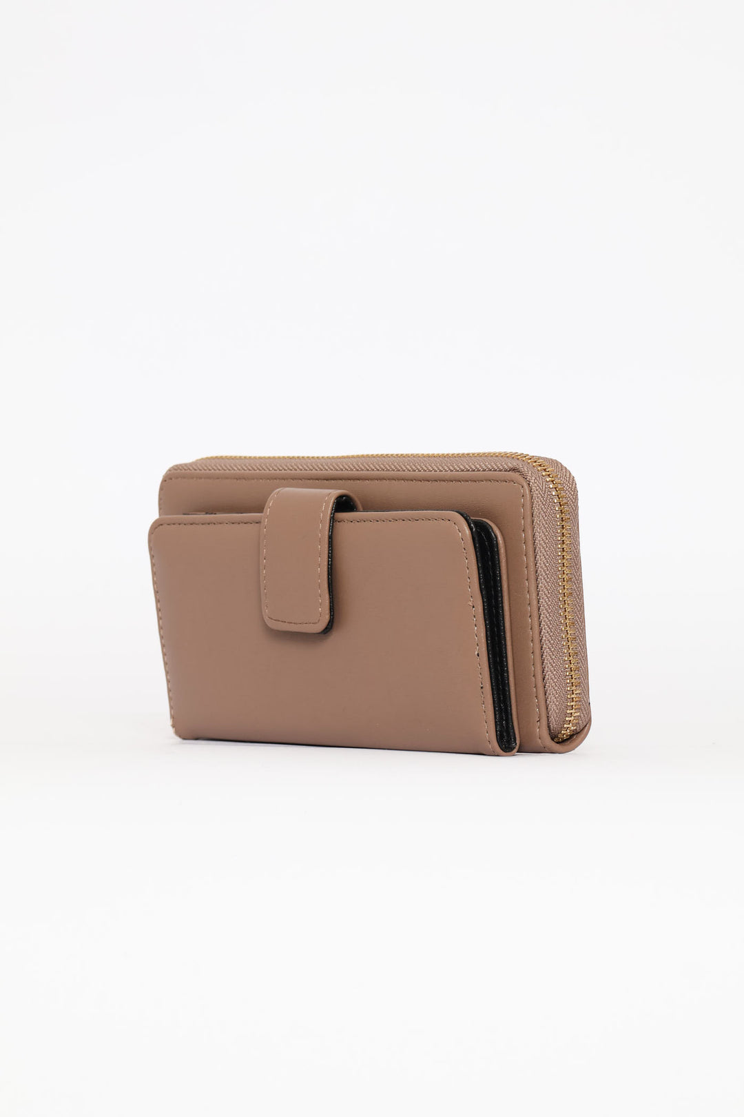 Flap Zip Around Purse