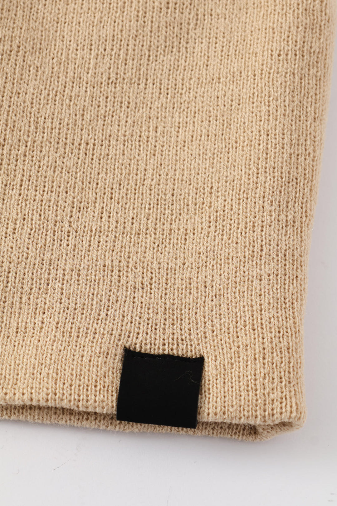 Micro Knit Beanie - Stone