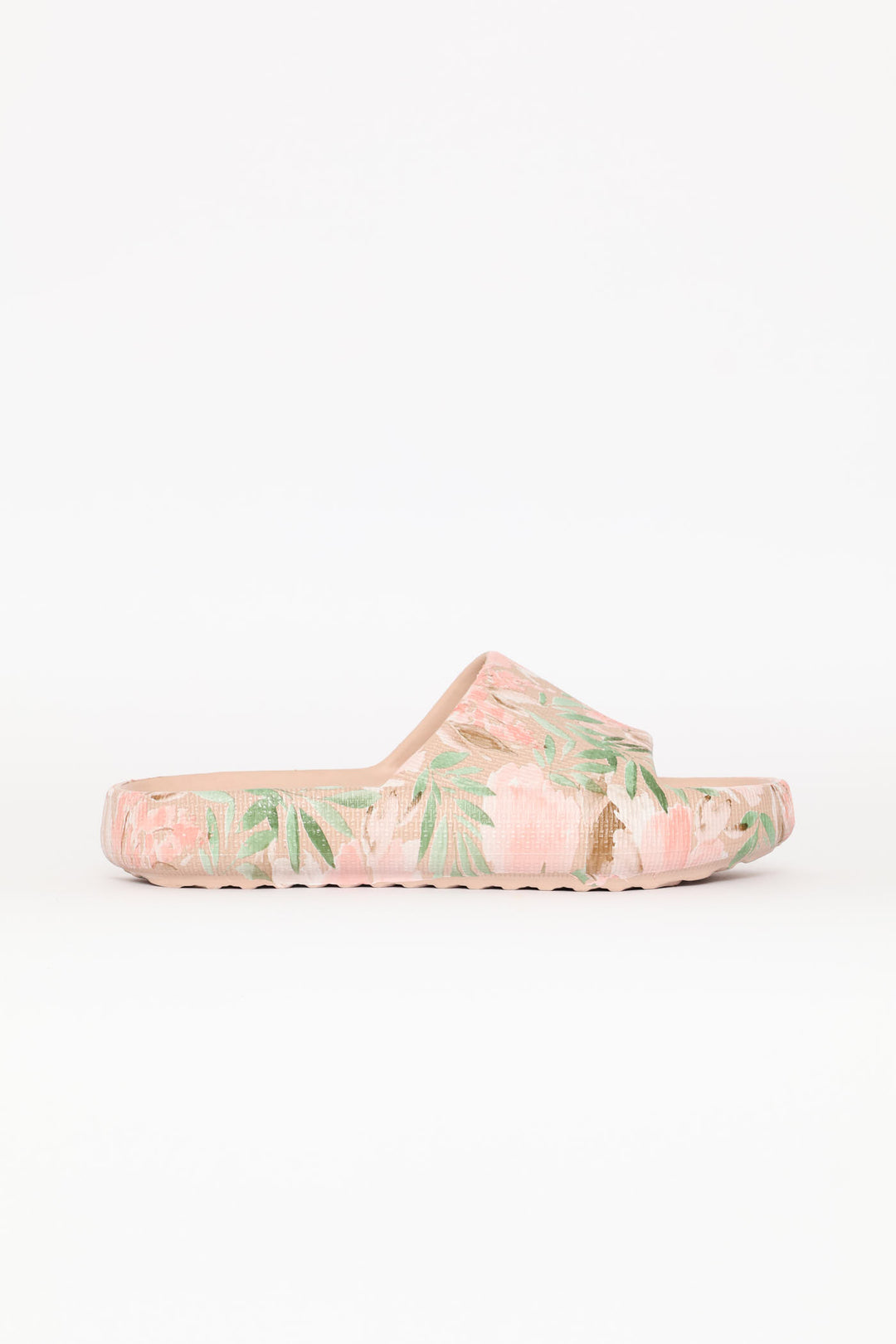 Printed Eva Mule Sandal - Blush