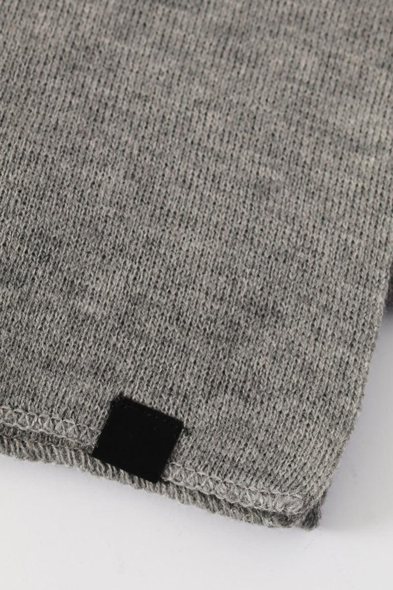 Winter Scarf - Grey Melange