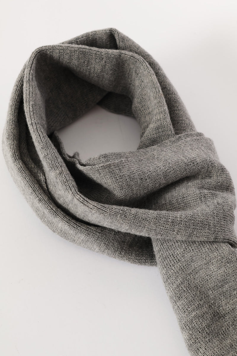 Winter Scarf - Grey Melange