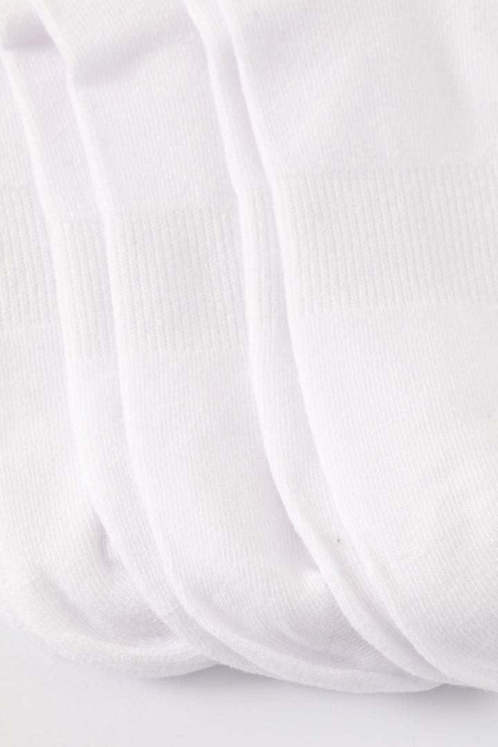 3 Pack Low Cut Socks - White
