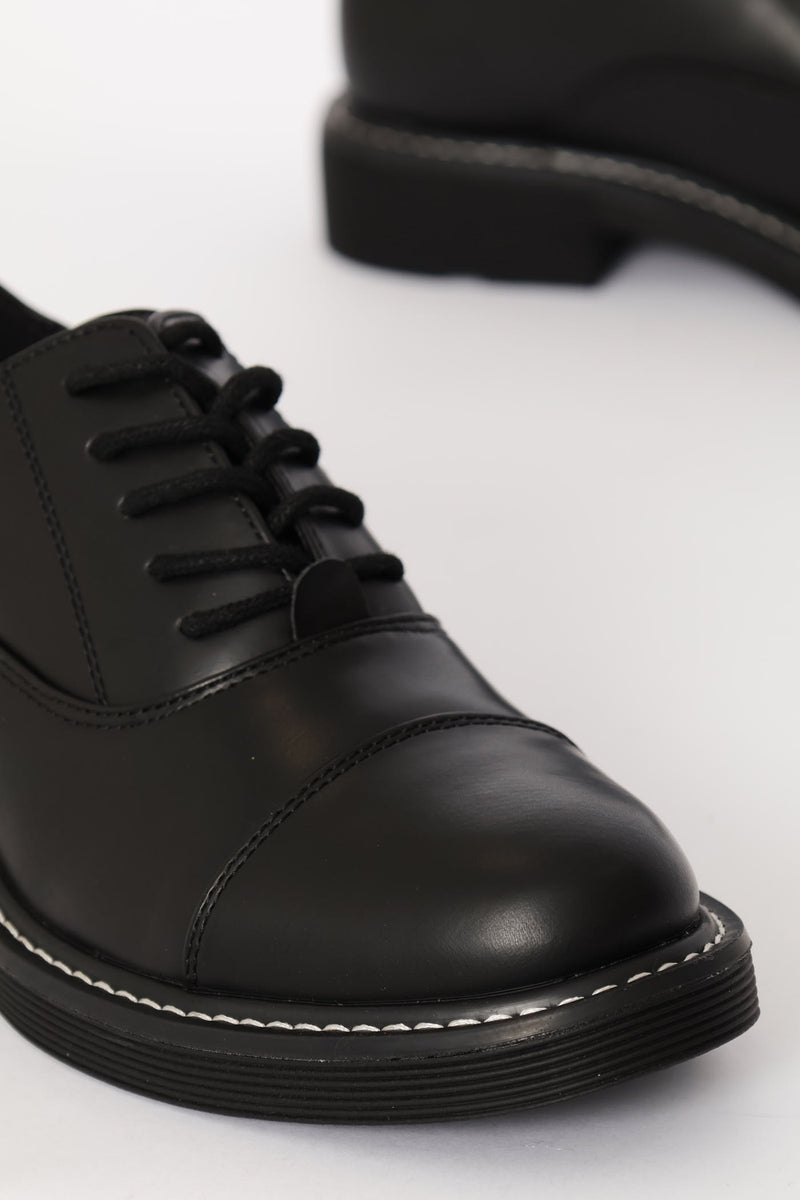 Princeton 1 Lace Up Oxford Shoe - Black