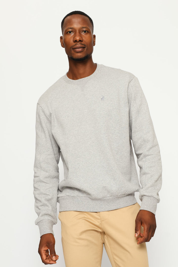 Aakil Crew Top - Grey
