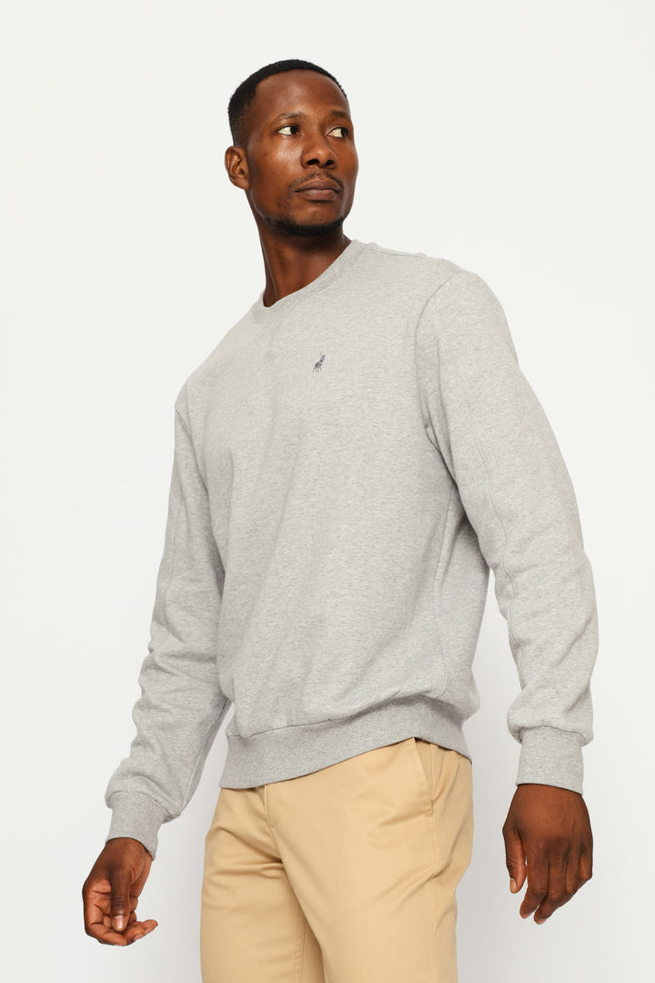 Aakil Crew Top - Grey