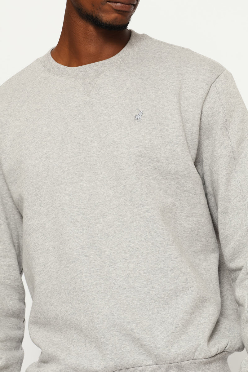 Aakil Crew Top - Grey