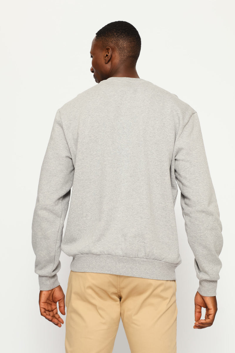 Aakil Crew Top - Grey
